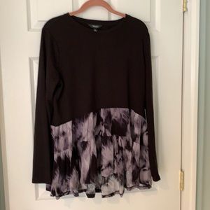 Simply Vera tie dye tunic top